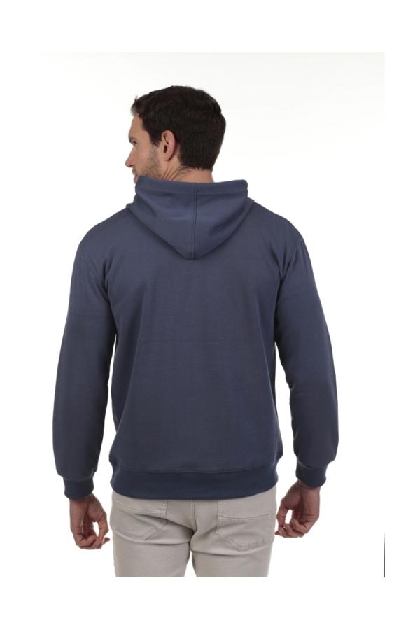 The Time Of Bocha Polo Team Pack 2 Sudaderas Hombre The Time Of Bocha QV1PK.SUD Denim-Gris