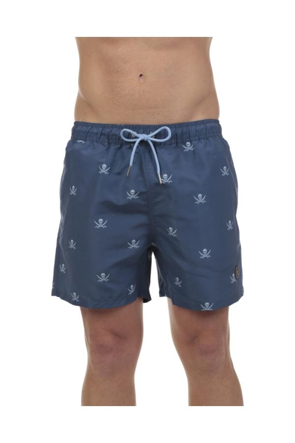 The Time Of Bocha Polo Team Pack 3 Bañadores Hombre The Time Of Bocha QV1PK.SP Denim-Rojo-Verde