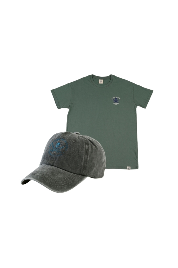 the time of bocha polo team Pack Gorra Y Camiseta Hombre The Time Of Bocha QV1PK.GOCM Verde-Verde