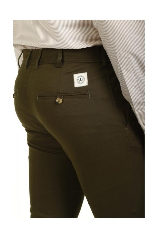 The Time Of Bocha Polo Team Pantalón Chino Hombre The Time Of Bocha QV1PCHINO Oliva