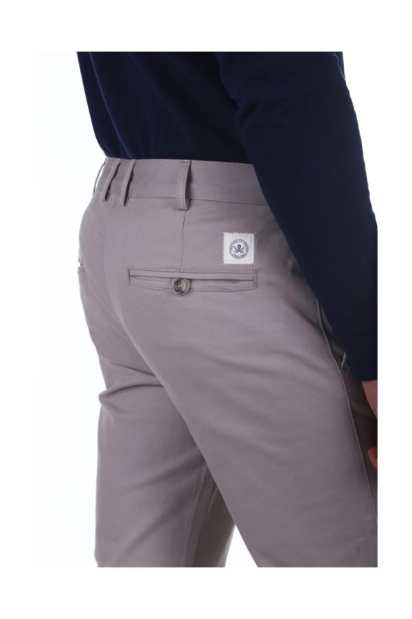 The Time Of Bocha Polo Team Pantalon Chino Hombre The Time Of Bocha QV1PCHINO Ceniza