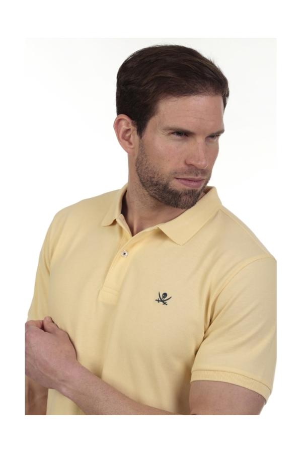 The Time Of Bocha Polo Team Polo Basico Hombre The Time Of Bocha QV1PBASICO Amarillo