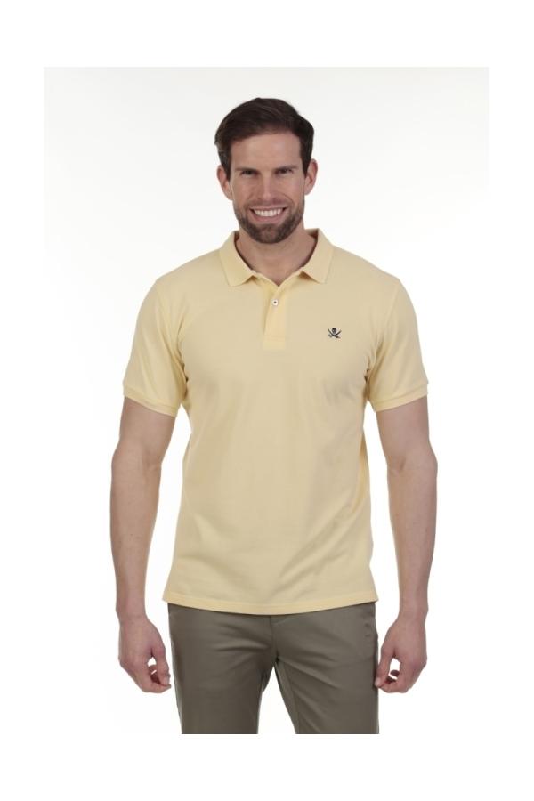 the time of bocha polo team Polo Basico Hombre The Time Of Bocha QV1PBASICO Amarillo