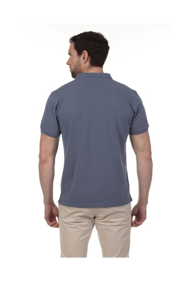 The Time Of Bocha Polo Team Polo Basico Hombre The Time Of Bocha QV1PBASICO Azul.Mir