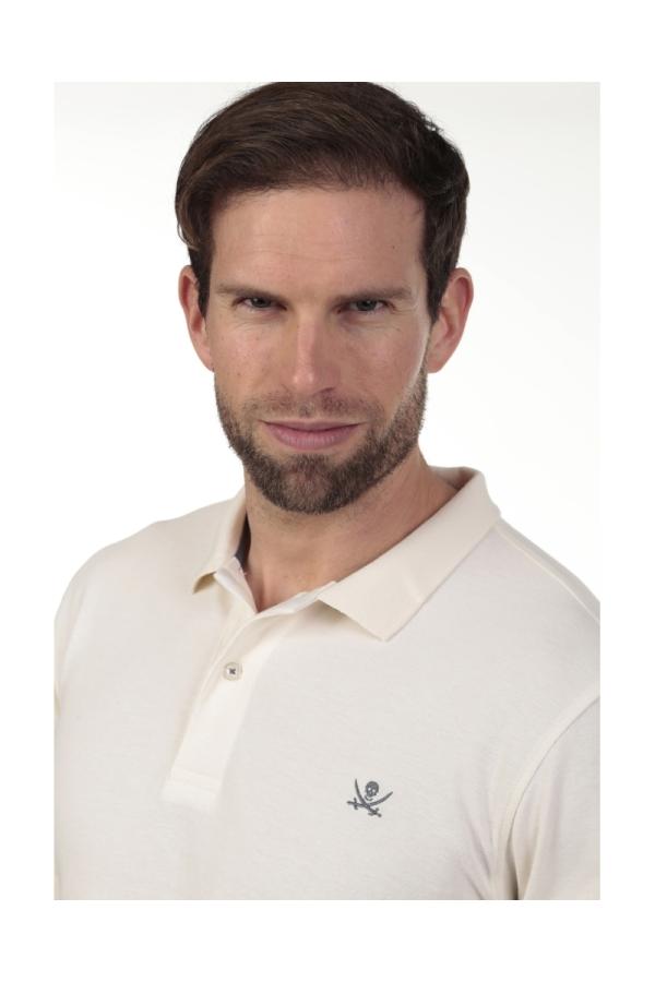 The Time Of Bocha Polo Team Polo Basico Hombre The Time Of Bocha QV1PBASICO Beige