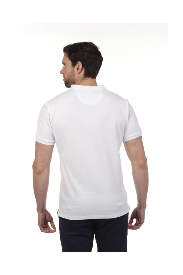 The Time Of Bocha Polo Team Polo Basico Hombre The Time Of Bocha QV1PBASICO Blanco