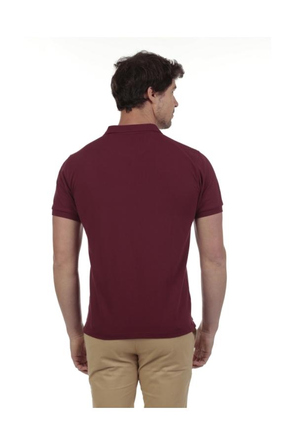 The Time Of Bocha Polo Team Polo Basico Hombre The Time Of Bocha QV1PBASICO Burdeos