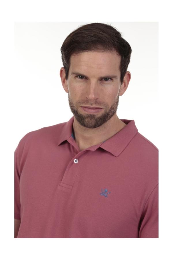 The Time Of Bocha Polo Team Polo Basico Hombre The Time Of Bocha QV1PBASICO Garnet