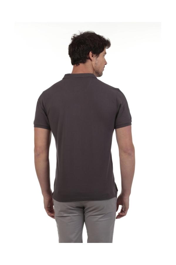 The Time Of Bocha Polo Team Polo Basico Hombre The Time Of Bocha QV1PBASICO Gris.Sol