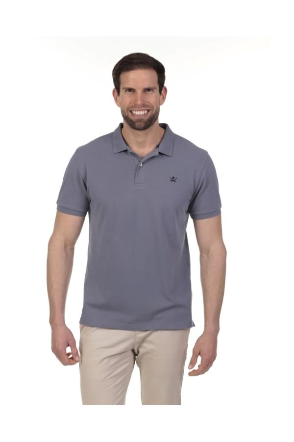 the time of bocha polo team Polo Basico Hombre The Time Of Bocha QV1PBASICO Gris