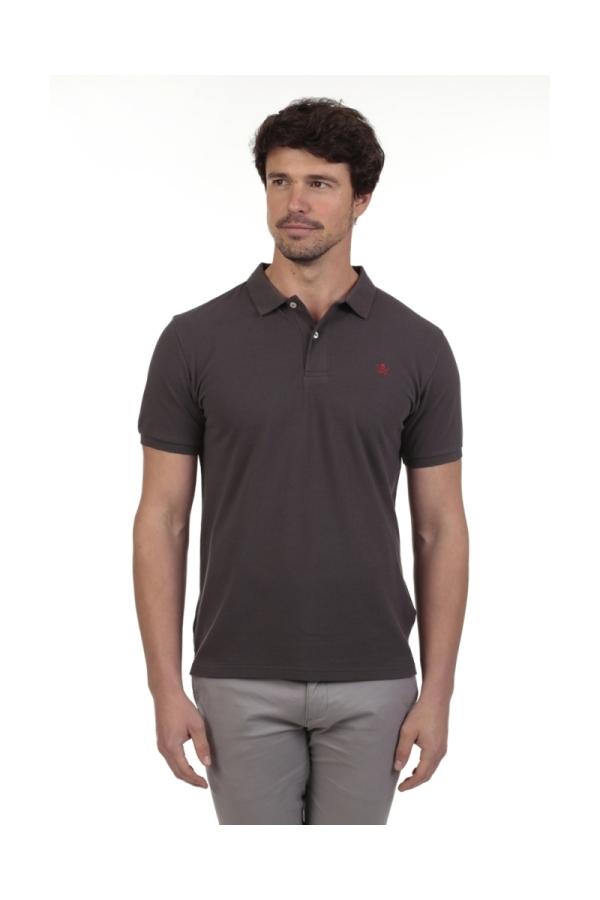 the time of bocha polo team Polo Basico Hombre The Time Of Bocha QV1PBASICO Gris.Sol