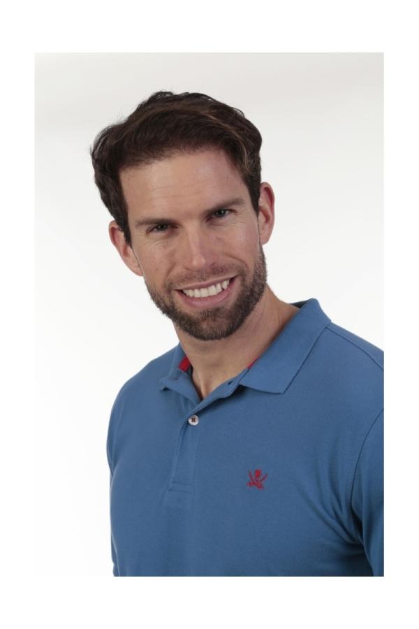 The Time Of Bocha Polo Team Polo Basico Hombre The Time Of Bocha QV1PBASICO Royal