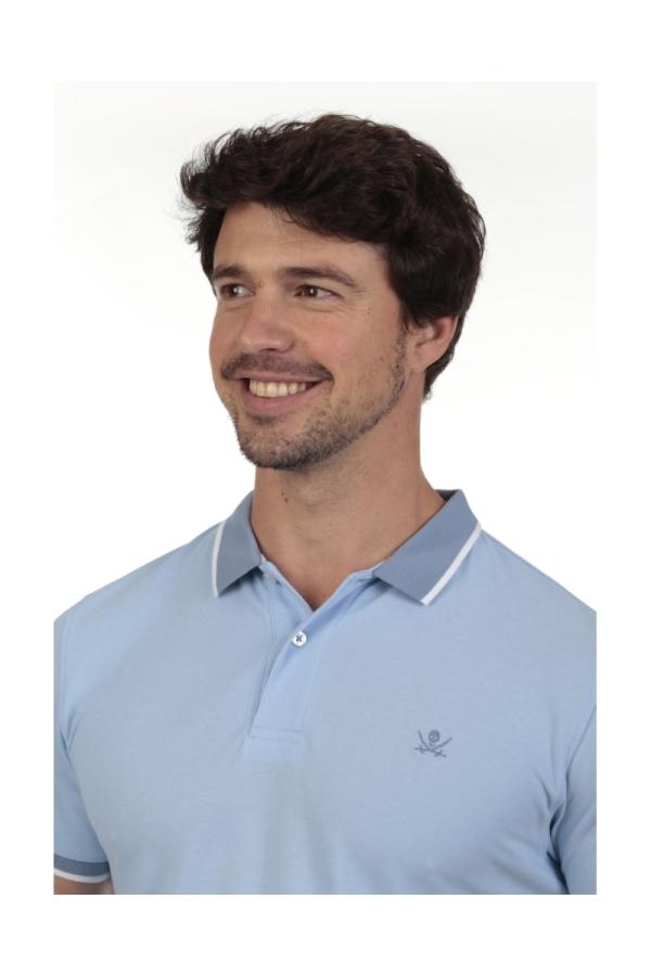 The Time Of Bocha Polo Team Polo Combi Hombre The Time Of Bocha QV1PCOMBI Celeste