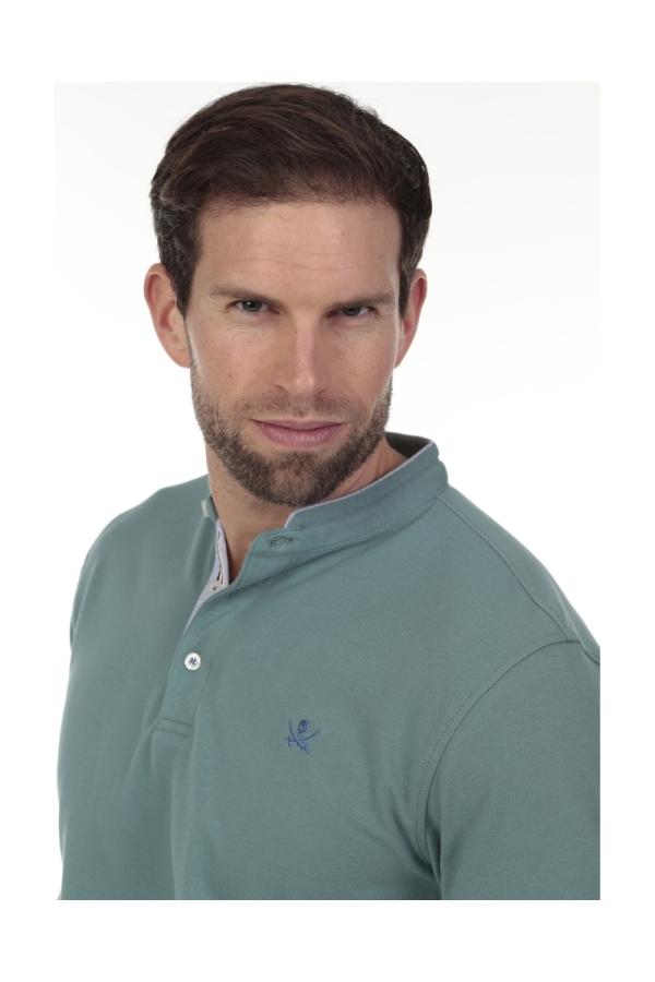 The Time Of Bocha Polo Team Polo Mao Hombre The Time Of Bocha QV1PMAO Menta