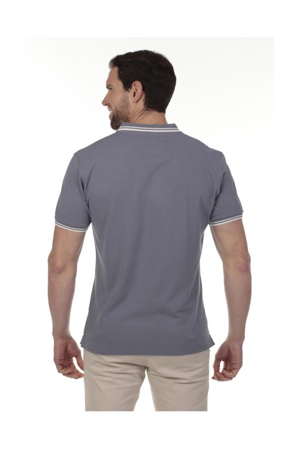 The Time Of Bocha Polo Team Polo Pirata Hombre The Time Of Bocha QV1PSTRIP Gris