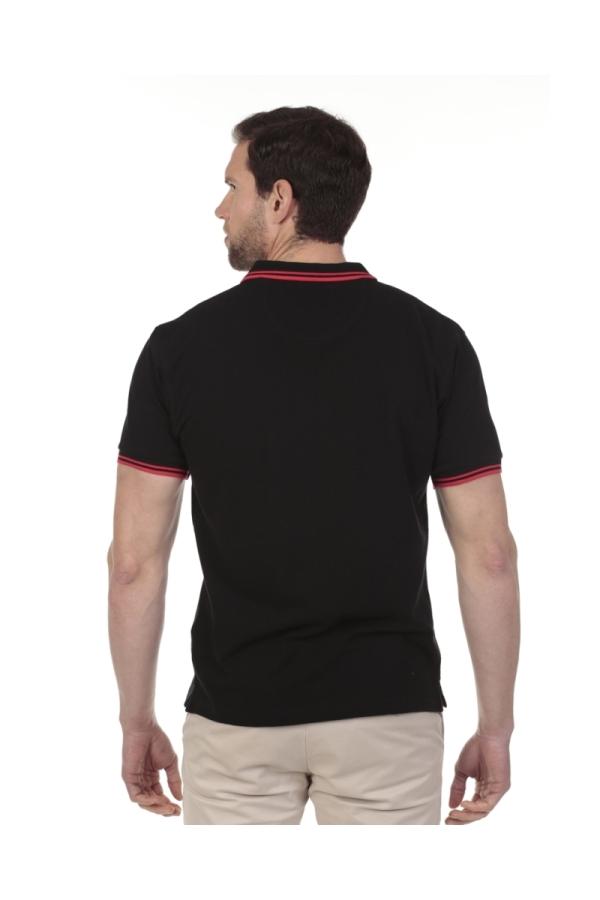 The Time Of Bocha Polo Team Polo Pirata Hombre The Time Of Bocha QV1PSTRIP Negro