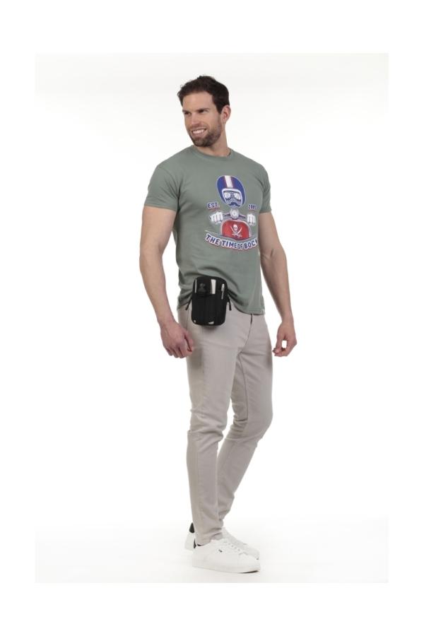 the time of bocha polo team Riñonera Tactica Hombre The Time Of Bocha QV1RTACTICA Negro