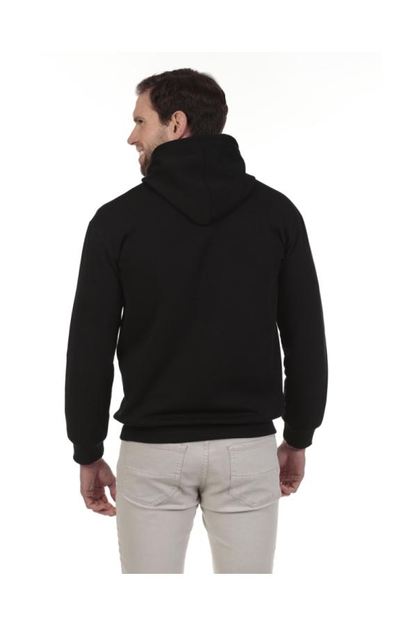 The Time Of Bocha Polo Team Sudadera Canguro Hombre The Time Of Bocha QV1SCANGU Negro