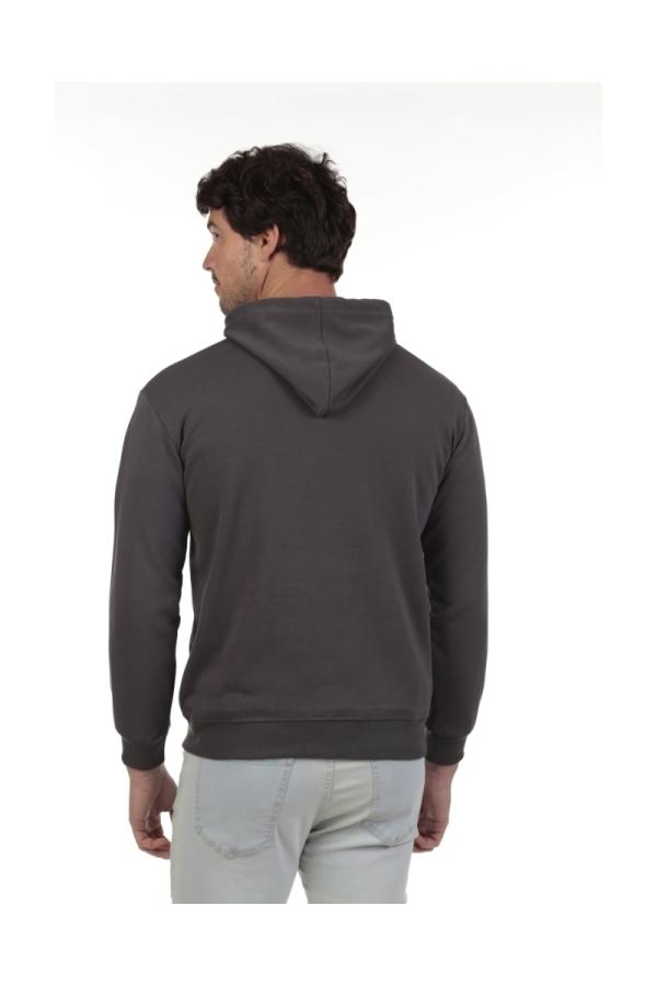 The Time Of Bocha Polo Team Sudadera Canguro Hombre The Time Of Bocha QV1SCANGU Antracit