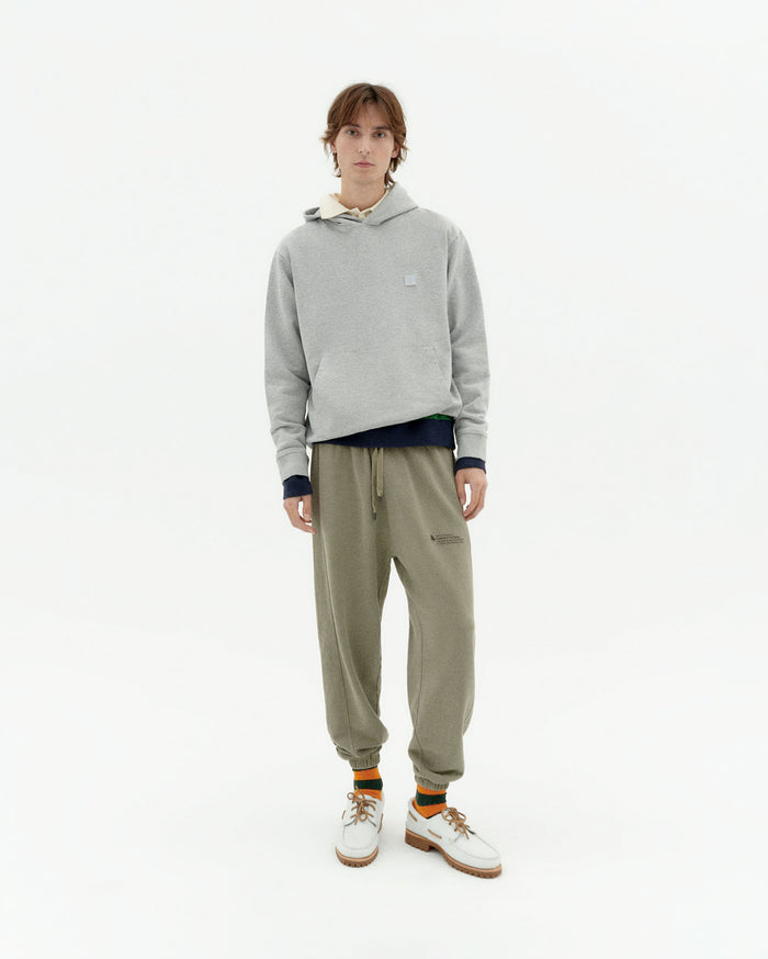 Thinking Mu Sudadera Capucha Gris Sol Contrast Simon