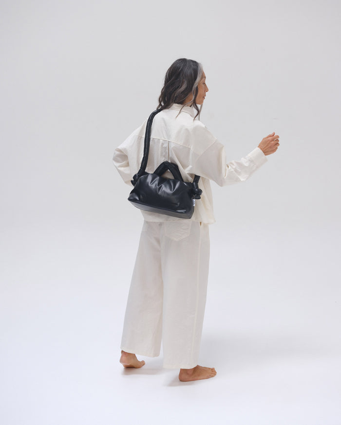 Thinking Mu Black Mini Ona Vegan Leather Bag