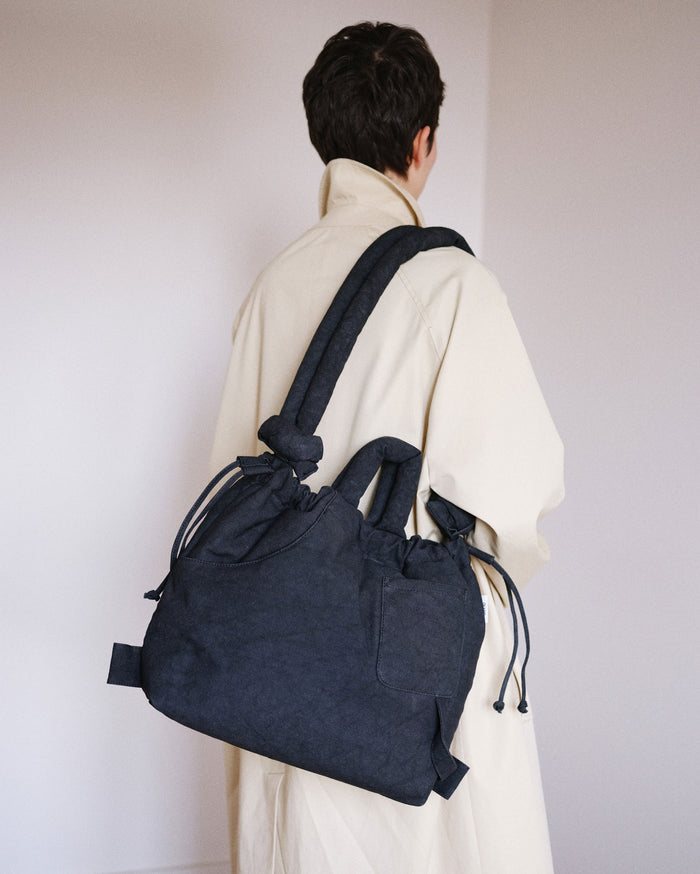 Thinking Mu Black Ona Washed Bag