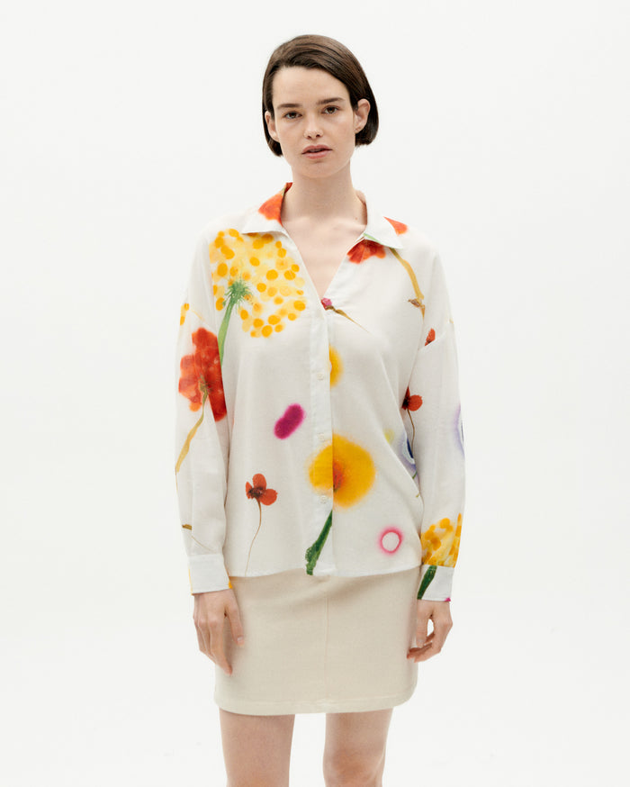 Thinking Mu Blusa Blanca Feuz Day Margaret