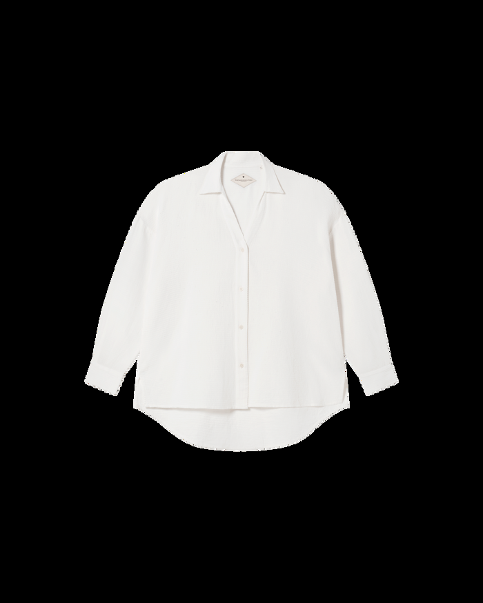 thinking mu Blusa blanca Margaret