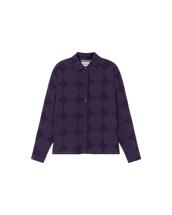 thinking mu Blusa morada japan Kati