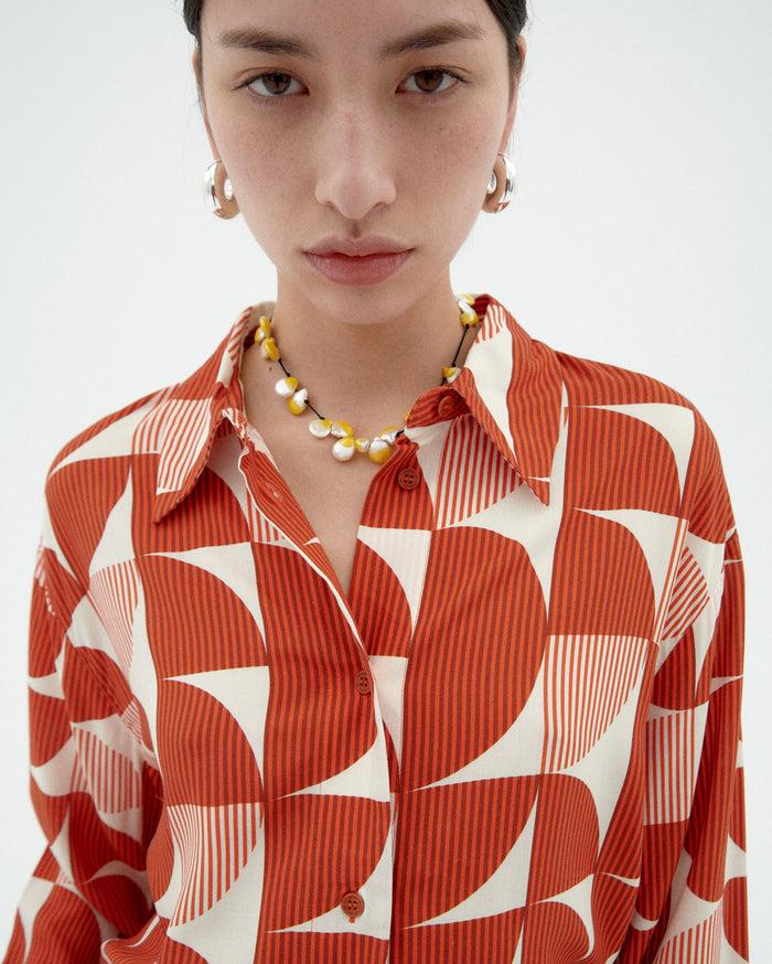 Thinking Mu Blusa Roja Ava