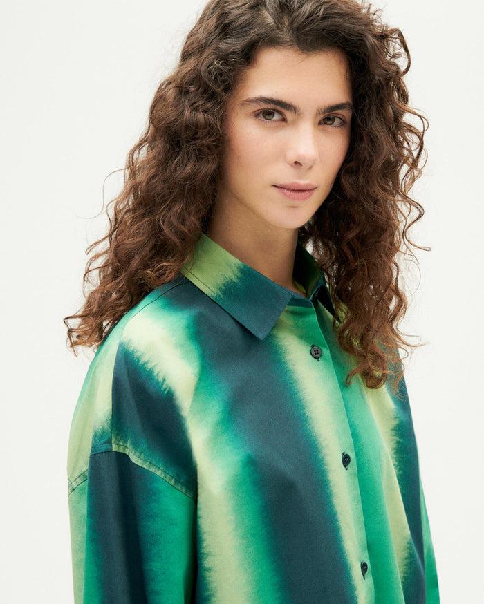 Thinking Mu Blusa Verde Water Juana