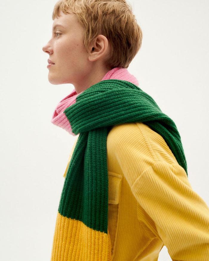 Thinking Mu Bufanda Multicolor Lana Art Ghede