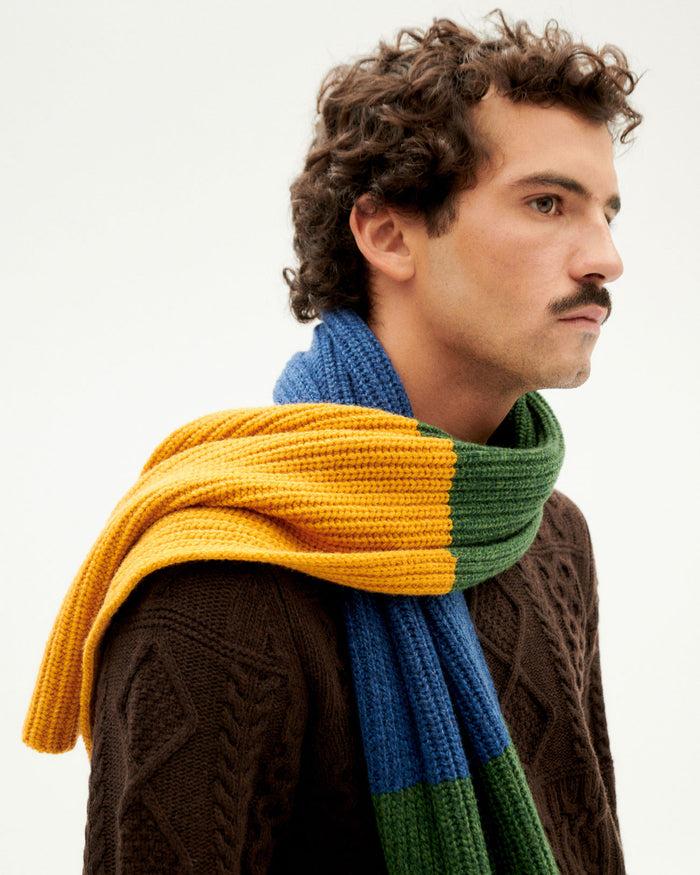 Thinking Mu Bufanda Multicolor Lana Dark Ghede