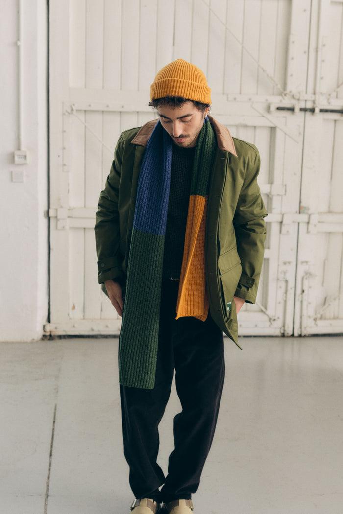 Thinking Mu Bufanda Multicolor Lana Dark Ghede