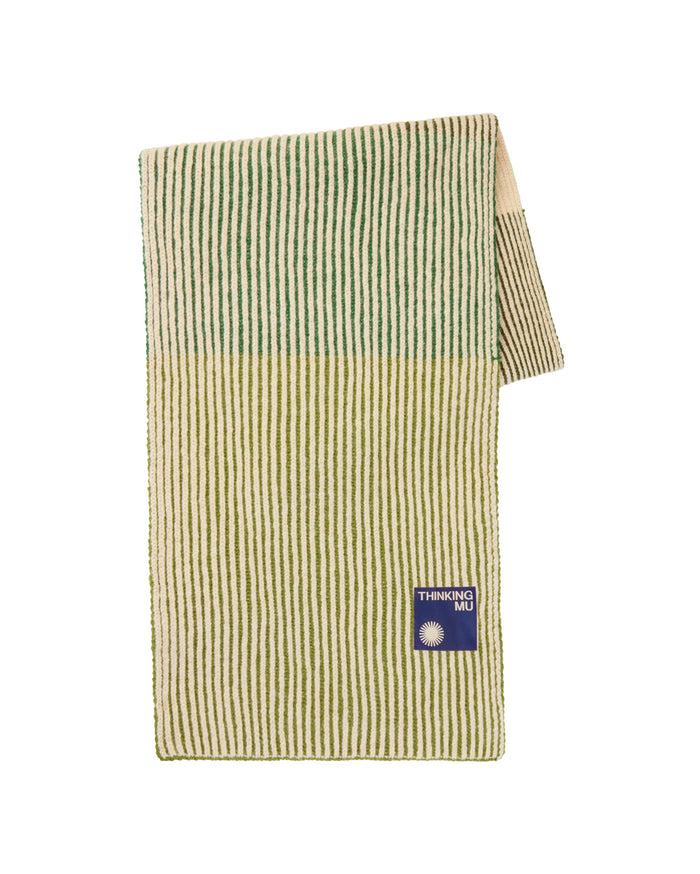Thinking Mu Bufanda Verde Lana Central Ghede