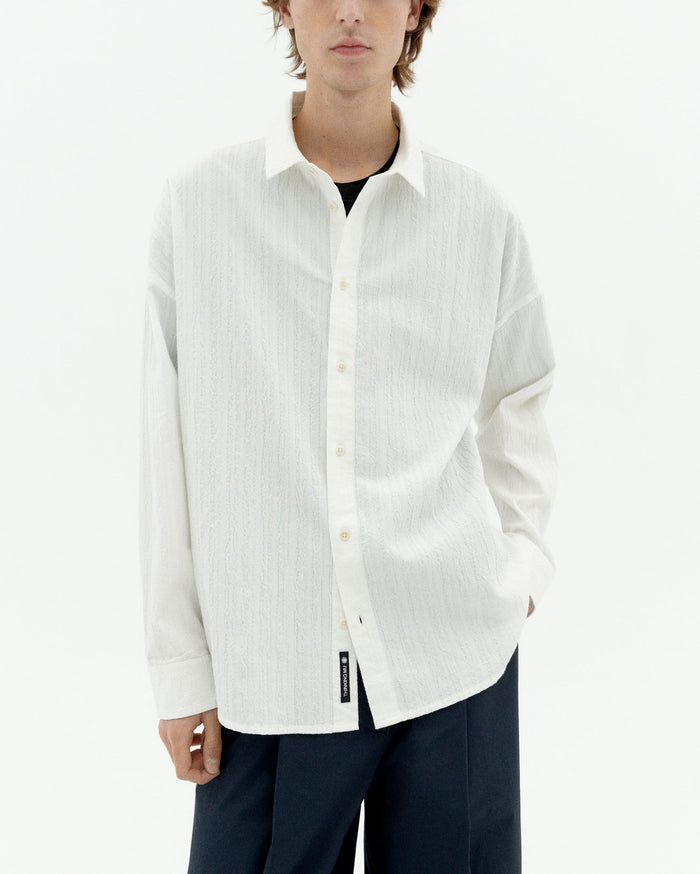 Thinking Mu Camisa Blanca Popcorn Haru