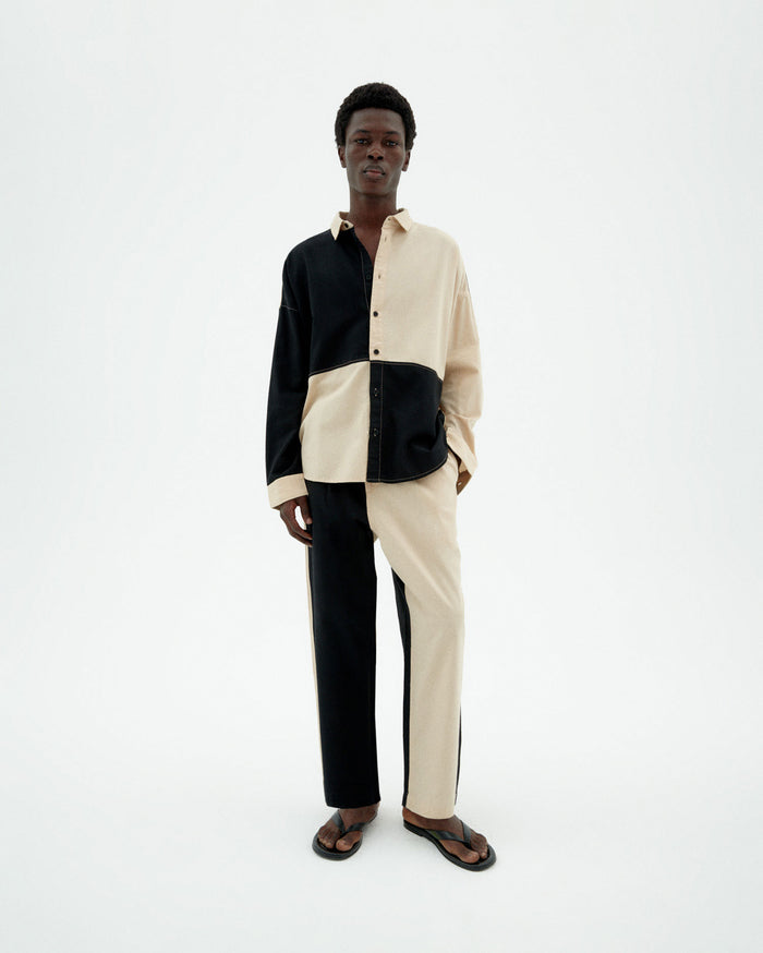 Thinking Mu Camisa Negra Haru