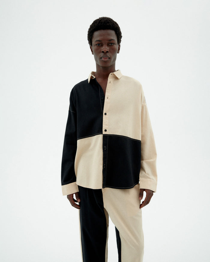 thinking mu Camisa negra Haru