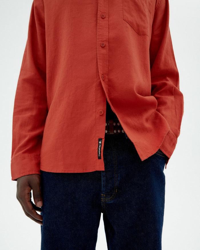 Thinking Mu Camisa Roja Hemp Ant