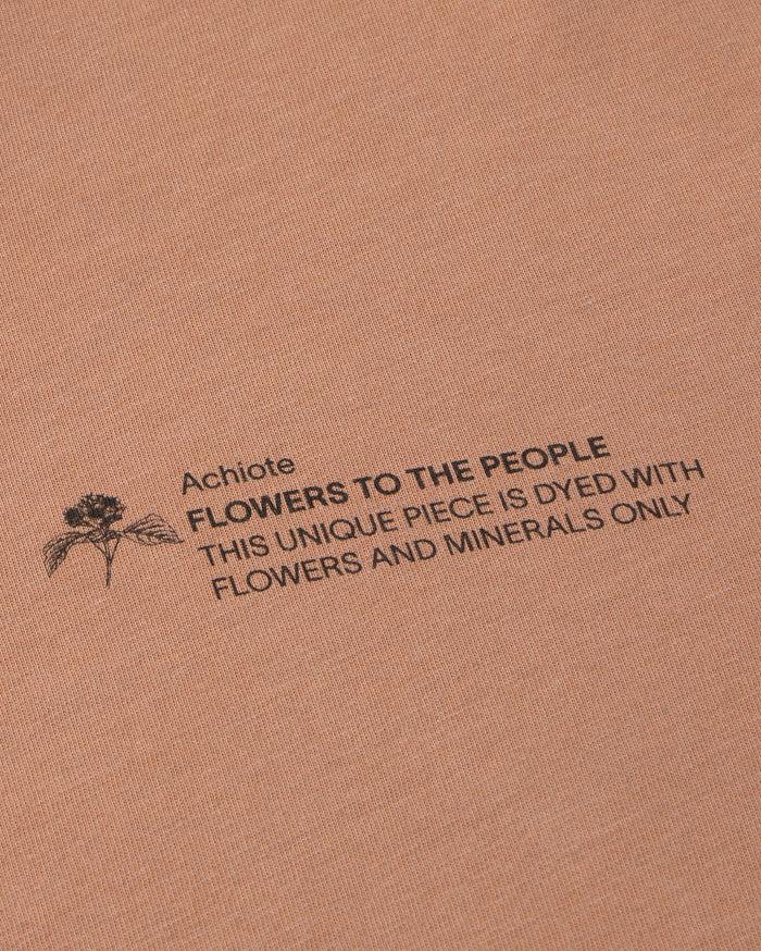 Thinking Mu Camiseta Achiote Tinte Natural Unisex