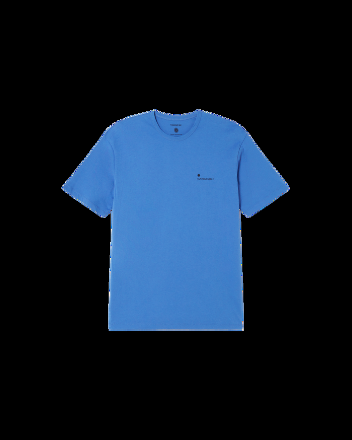 thinking mu Camiseta azul Sunbelievable