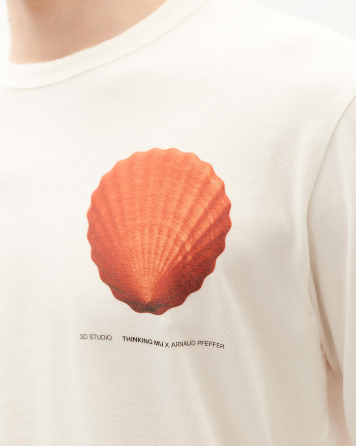 Thinking Mu Camiseta Blanca 3D Emilio