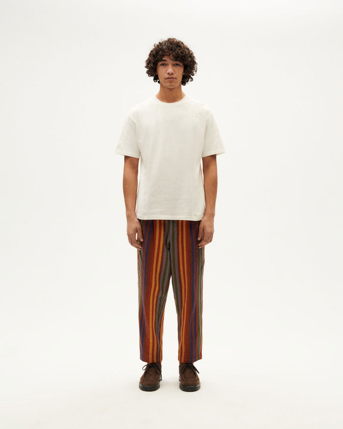 Thinking Mu Camiseta Blanca Aaron