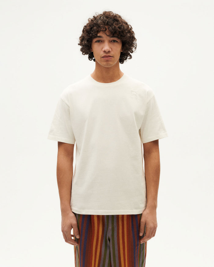 thinking mu Camiseta blanca Aaron