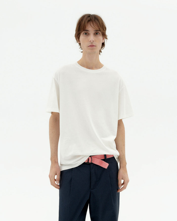 thinking mu Camiseta blanca Aaron