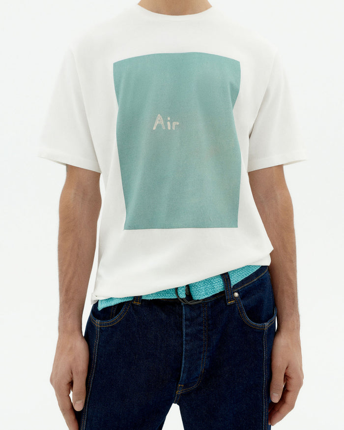 Thinking Mu Camiseta Blanca Air Zach