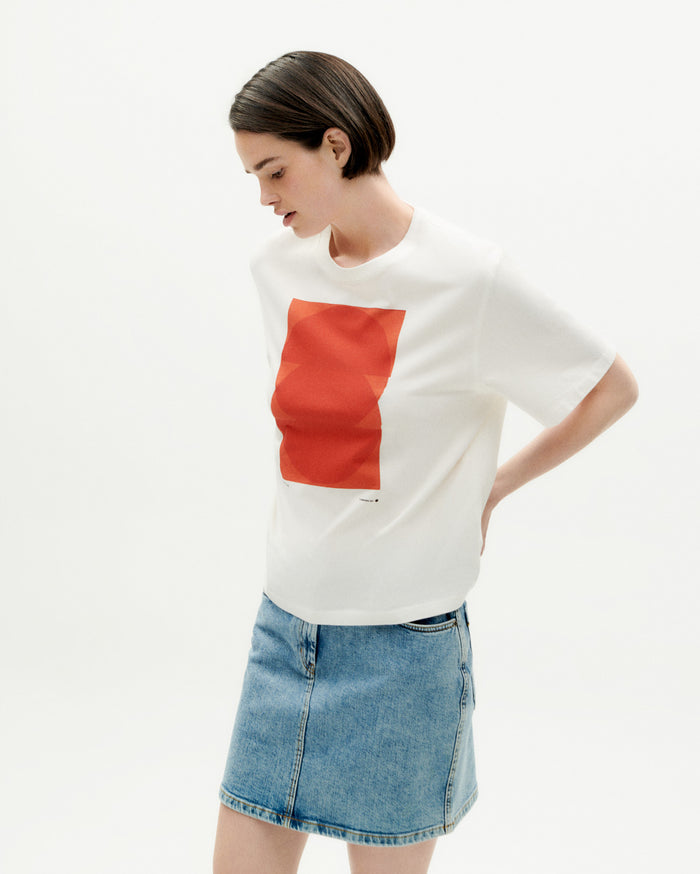 Thinking Mu Camiseta Blanca Art 2 Lucia