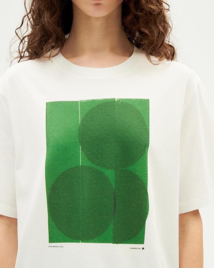 Thinking Mu Camiseta Blanca Art 3 Lucia