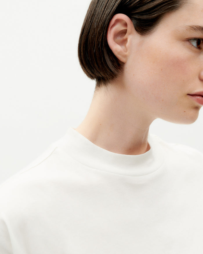 Thinking Mu Camiseta Blanca Básica Volta