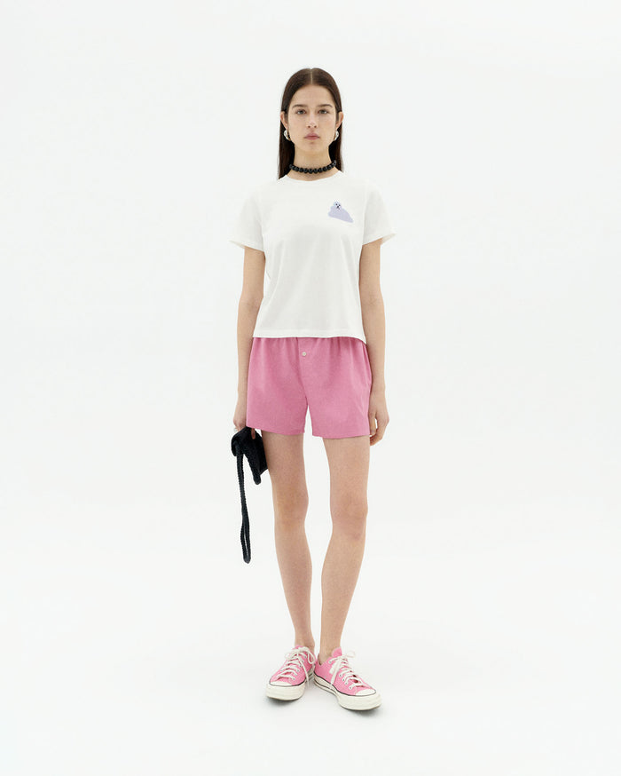 Thinking Mu Camiseta Blanca Bluedog Ida